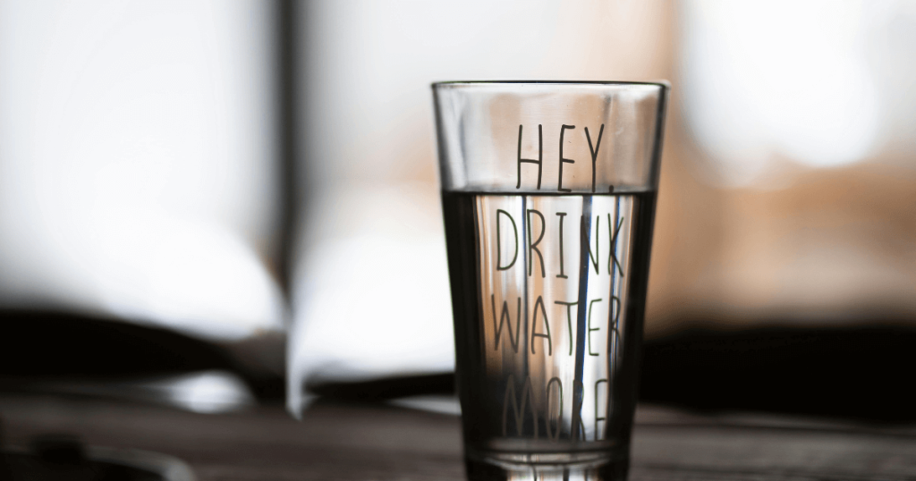 Drinking enough water will help lose weight by limiting food intake